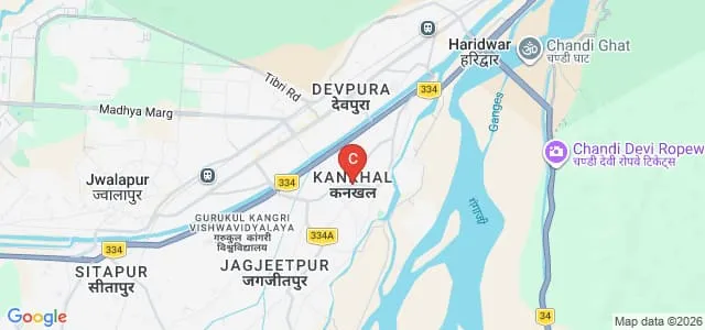 Mahila Vidyalaya Degree College, Haridwar Map