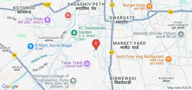 Shri Shivaji Maratha Society's College of Architecture, Pune Map