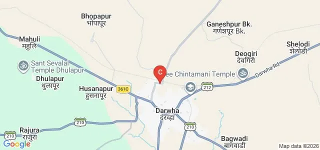 Late Govindrao Patil College of Education, Darwha Map