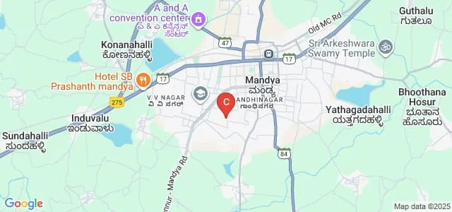 Abhinava Bharathi College of Pharmacy, Mandya Map