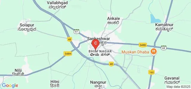 SS Arts College and TP Science Institute, Sankeshwar Map