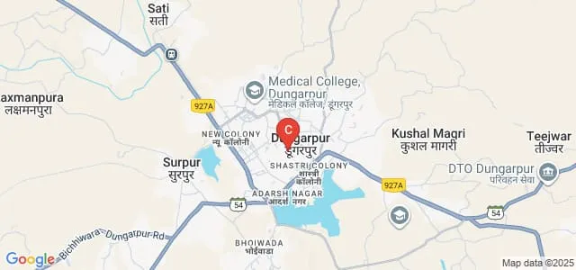 Veer Bala Kali Bai Government Girls College, Dungarpur Map