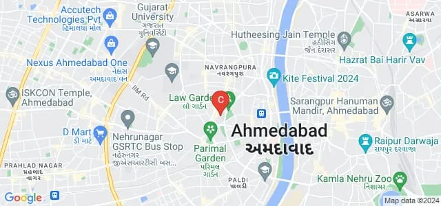 NR Institute of Business Management, Ahmedabad Map