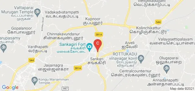 Rabindranath Tagore College of Engineering For Women, Salem Map
