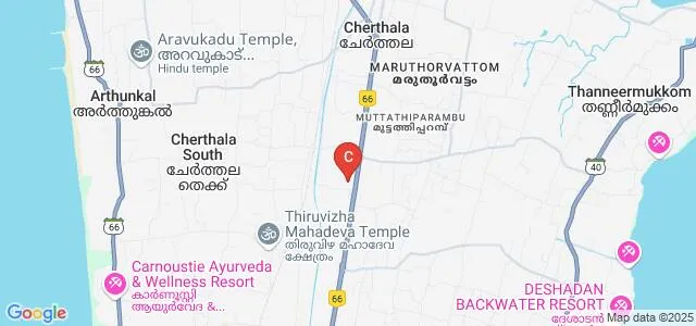 Michael's Institute of Management and Technology, Alappuzha Map