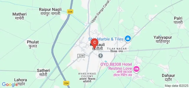 Er Late Suresh Chand Sharma Memorial Law College, Muzaffarnagar Map