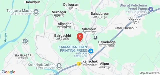 Kaliachak Government Polytechnic, Malda Map
