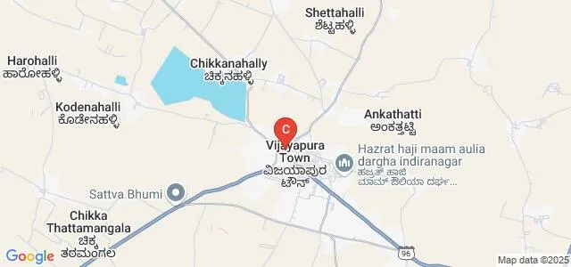 Vijaya First Grade College, Pandavapura Map
