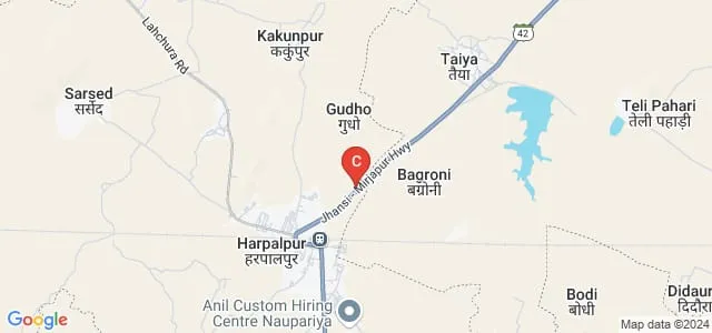 Hardayal B Ed College, Harpalpur Map