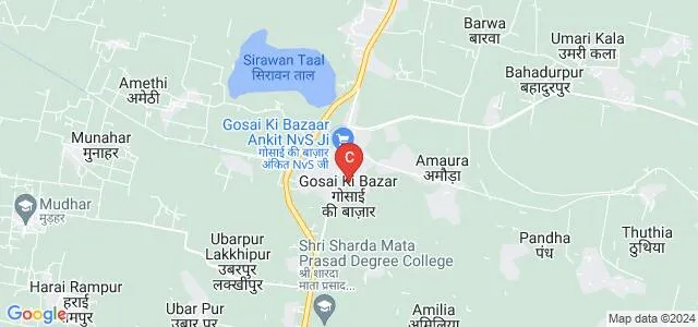 Nand Academy Mahila Mahavidyalaya, Azamgarh Map