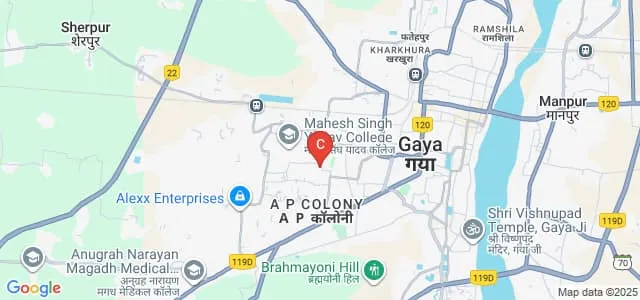 Buddha Polytechnic Institute, Gaya Map