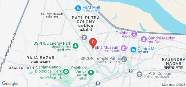 Catalyst Institute of Management and Advance Global Excellence, Patna Map