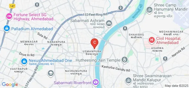 Ahmedabad Institute of Business Studies, Ahmedabad Map