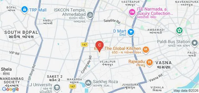Kameshwar College of Education, Ahmedabad Map