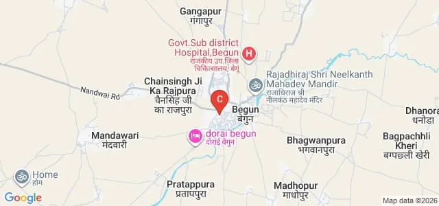 Government College, Begun Map