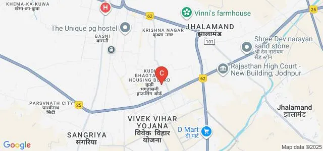 GD Memorial College of Management and Technology, Jodhpur Map