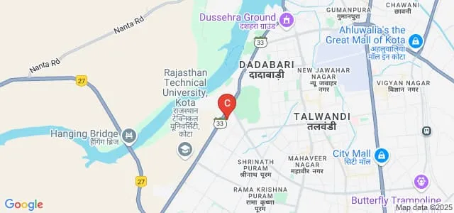 Lzebra Girls College, Kota Map
