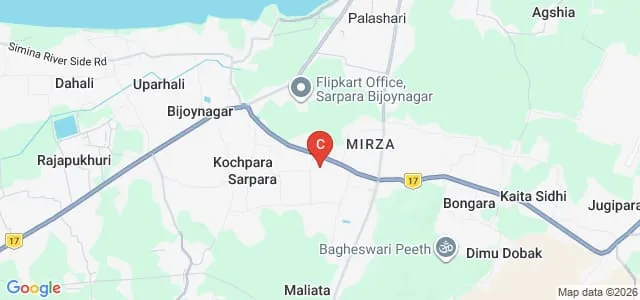 Dakshin Kamrup Girls College, Kamrup Map