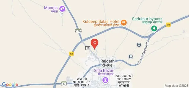 Choudhary College of Animal Husbandry, Sadulpur Map
