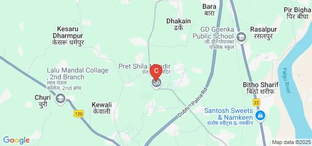 Maa Bageshwari College, Gaya Map