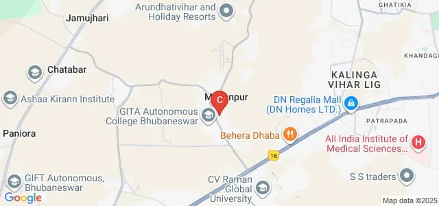 NIIS Institute of Business Administration, Madanpur Map