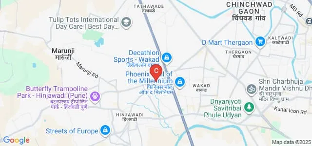 Institute of Management Science, Pimpri Map
