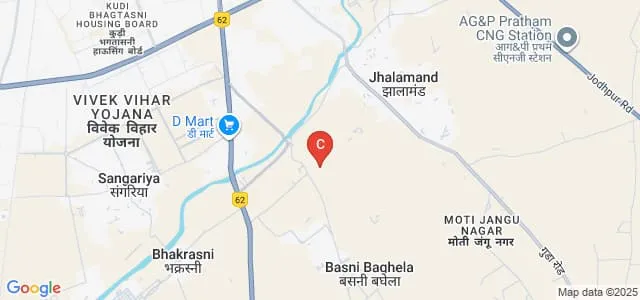 Vyas Dental College and Hospital, Jodhpur Map