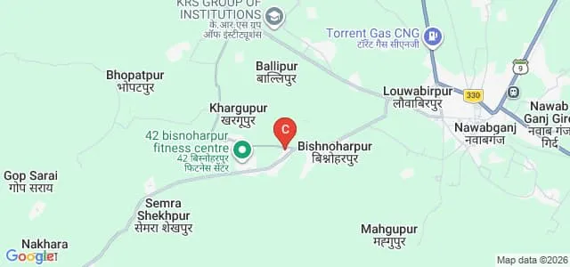 Lakhanlal Sharan Singh Mahavidyalaya, Gonda Map