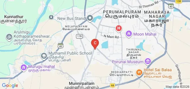 Government College of Engineering, Tirunelveli Map