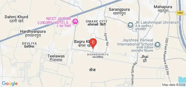 Arya Medical College and Hospital, Jaipur Map