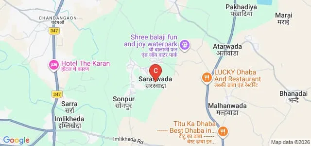 Shri Balaji College of Pharmacy, Chhindwara Map