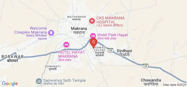 Apex Law College, Makrana Map
