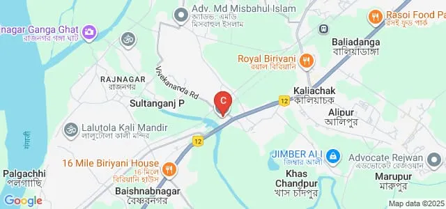 Kaliachak College, Malda Map
