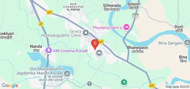 G H Raisoni College of Business Management, Khaperkheda Map