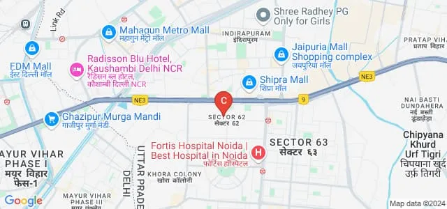 Mahatma Gandhi Missions College of Engineering and Technology, Noida Map