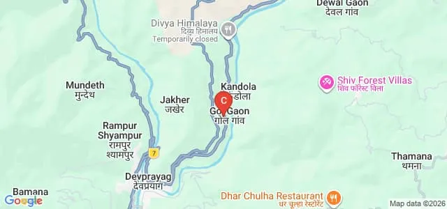 Veer Chandra Singh Garhwali Government Institute of Medical Science and Research, Srinagar Map
