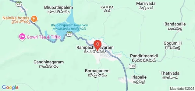 Government Degree College, Rampachodavaram Map