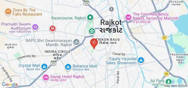 Dharmendrasinhji College, Rajkot Map
