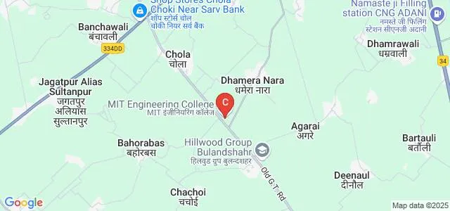 Marathwada Institute of Technology, Bulandshahr Map
