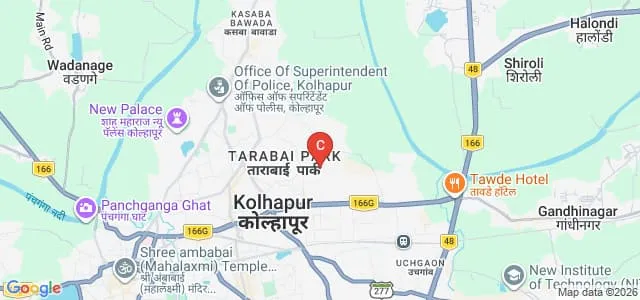 DY Patil College of Nursing, Kolhapur Map