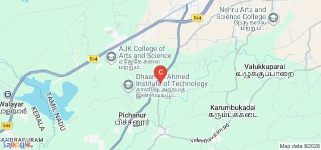 Sai Institute of Nursing Education, Coimbatore Map