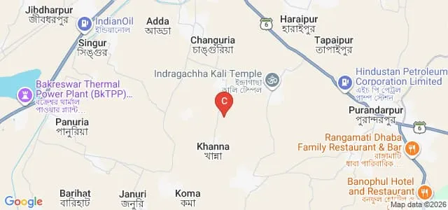Tagore Mrinalini Devi Teacher Training College, Birbhum Map