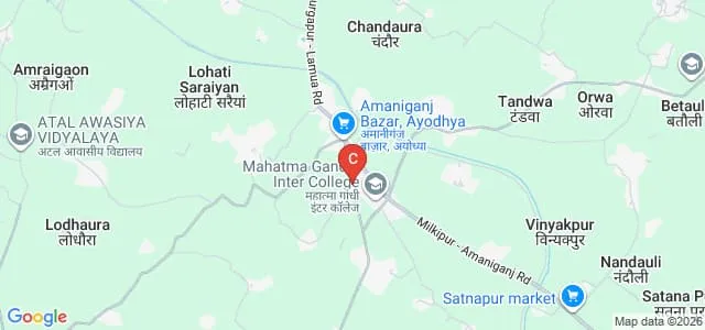 Daya Avadh Mahavidyalaya, Faizabad Map