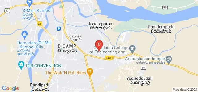 Venkataratna College of Education, Kurnool Map