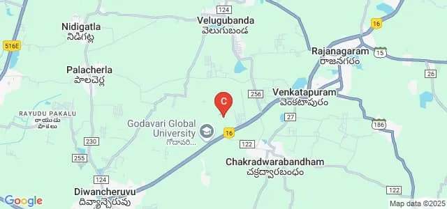University College of Arts and Commerce, Adikavi Nannaya University, Rajahmundry Map