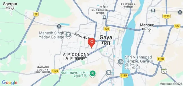 Magadh Teacher Training College, Gaya Map