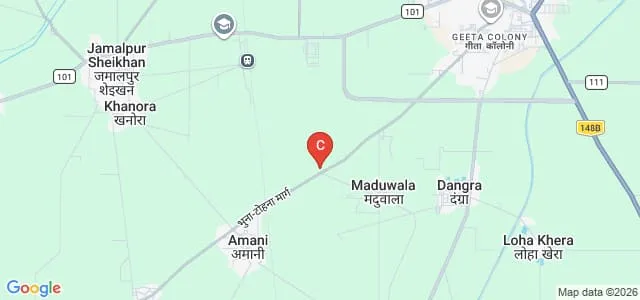 Defence PG College of Education, Tohana Map