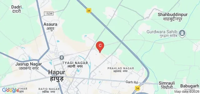 Indraprastha Institute of Pharmacy, Hapur Map
