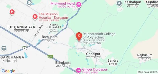 Rajendranath College of Polytechnic, Burdwan Map