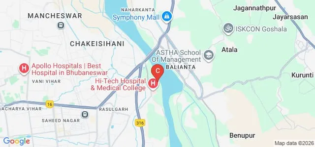 Hi Tech College of Pharmacy, Bhubaneswar Map